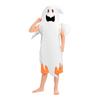 Halloween Ghost Cosplay Costume Funny Stage Performance Outfit Novelty Printed Dress-up Clothes for Adults Kids