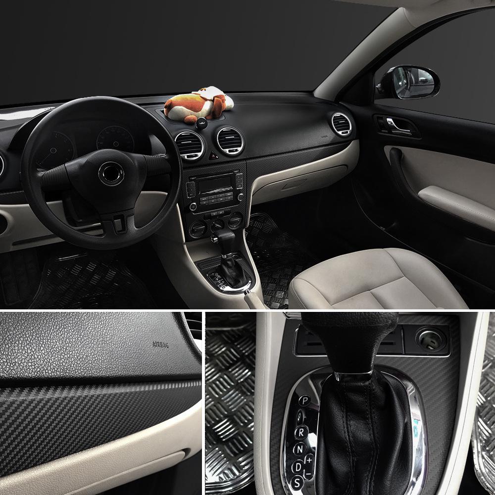 3D Karbonfaser Auto Karosserie & Innenraum Farbwechsel Aufkleber