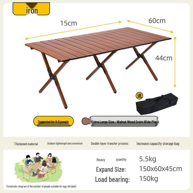 Ultralight Aluminum Folding Kermit Chair with Table for Outdoor Camping and Leisure Travel