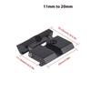 11 To 20Mm Adapter Track Conversion Adapter Dovetail To Picatinny Rail Base Scope Mount Snap-In Adaptor Hunting Tools