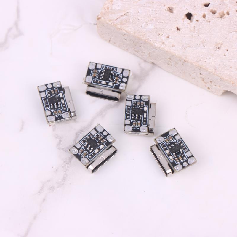 5Pcs Dc4.2V Mini Lithium Battery Charging Board Module Constant Current/Constant Voltage Charging Power Board Protection Type-C