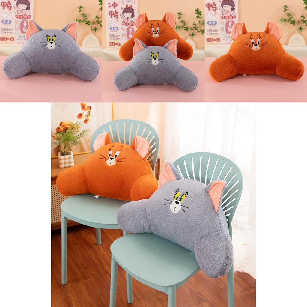Tom And Jerry Cartoon Plush Cushion With Pp Cotton Filling For Kids And Adults