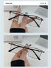 New Fashion Multifocal Business Glasses: Metal Frame, Anti-Blue Light, Optical Reading Frames
