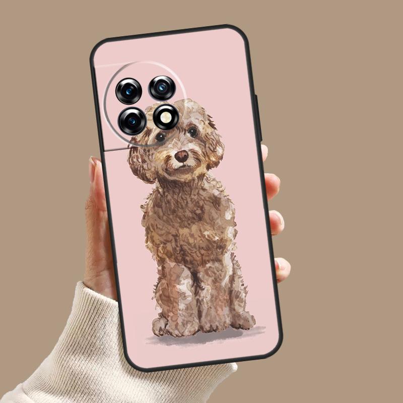 Brown Cockapoo Case For OnePlus Nord CE 5 2 3 4 Lite N30 OnePlus 13 11 12 15 13T 13R 10T 12R 9 10 Pro Cover