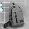 Waist Chest Bag Small Canvas Chest Pack for Men Women Crossbody Bags Hip Hop Streetwear Bag Fanny Pack