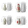 Craft Silicone Moulds Candle Making Molds Christmas Series Soap Crafting Moulds Resin Project Moulds Silicone Texture