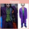 Knight The Dark Joker Kids Cosplay Costume Comics Role Play Party Halloween