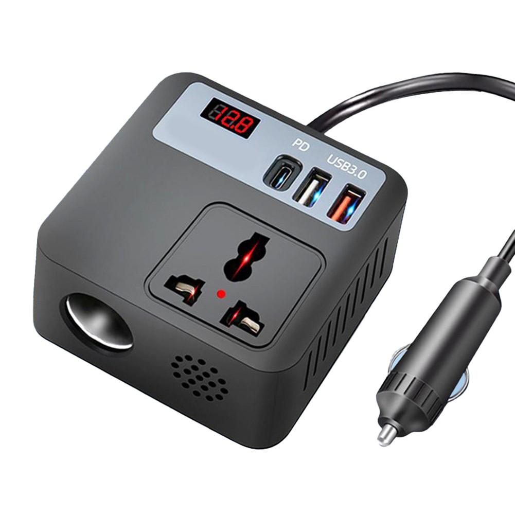 

Digital Display Vehicle Inverter Converts DC Voltage Efficiently at 200W