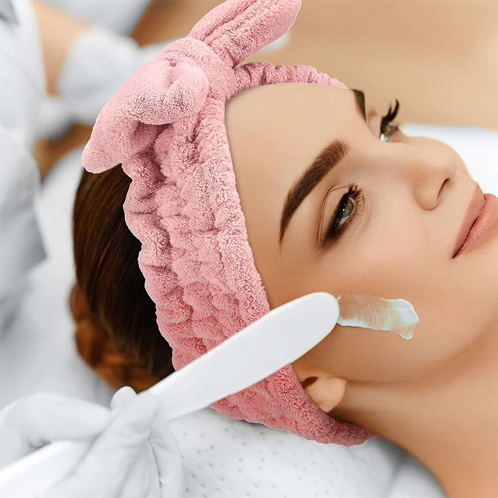6 Pcs Face Wash Headband And Wristband Set For Yoga Sports Make Up Shower