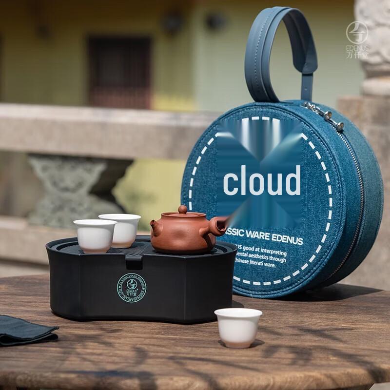 

Edenus Portable Ceramic Kung Fu Travel Tea Set
