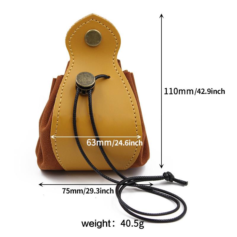 Leather Dice Bag Tray Design Viking Style Vintage Medieval Drawstring Pouch For D&D Role Playing RPG Game Gift Coin Purse