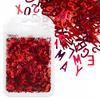 Holographic Glitter Laser Letters Flakes Resin Sequins Fillers Epoxy Resin Filling Crafts Nail Glitter Jewelry Making Supplies