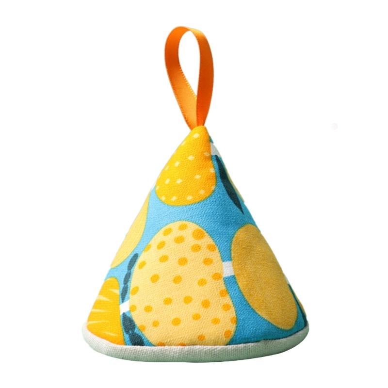 Mini Oven Mitt Triangle-Pot-Handle Cap Anti-scalding Pot Knob-Cloth Cover Holder for Pot Lid Casserole-Microwave Kitchen