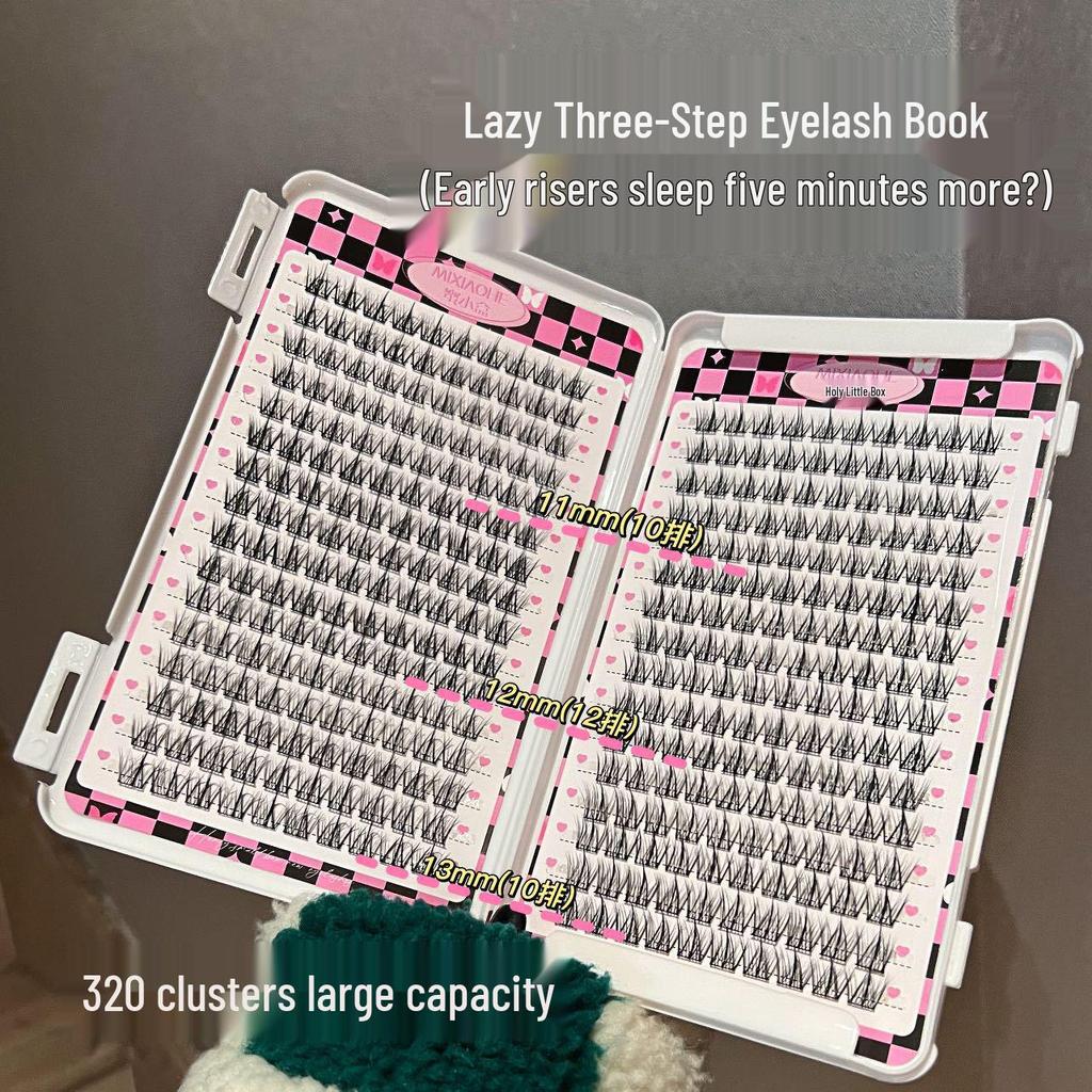 Honey Box 3-Step Voluminous Eyelash Kit - Dense & Photogenic for a Pure, Wild Look