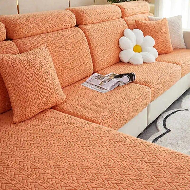 Pokrowiec na poduszkę siedziska sofy Ochraniacz mebli dla zwierząt dzieci Elastyczny Zmywalny Zdejmowany Pokrowiec Nakładki na kanapę leżankę