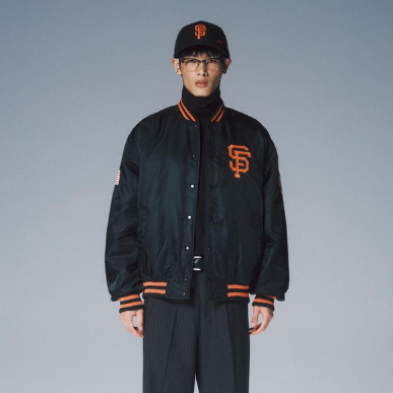 New Era Mlb San Francisco Giants Jacket Black 14742059