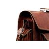 Leather Brown Messenger Shoulder Laptop Briefcase Business Bag New Men's Vintage