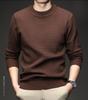 Men's Versatile Knit Round Neck Sweater - Autumn/Winter Bestseller