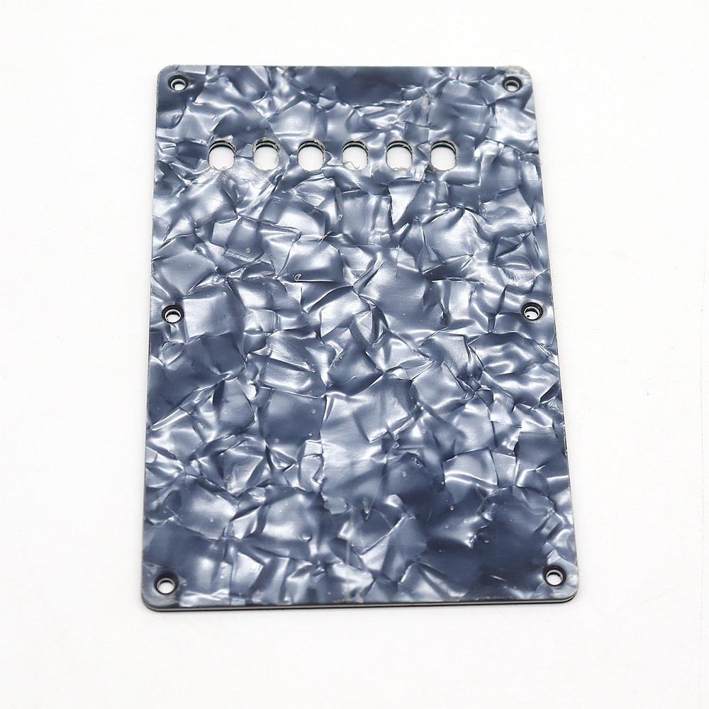 6 Hole Pvc Guitar Back Plate Pickguard Tremolo Backplate For St Modern   Style Electric Guitar Special Offer