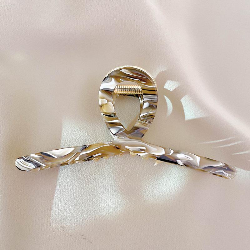 Korean Style Metal Shark Hair Clip - New Large Hairpin Ornament