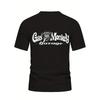 European sizes Men'S Gas Monkey Garage Printed Casual Crew Neck T-Shirt | Machine Washable, All-season Streetwear