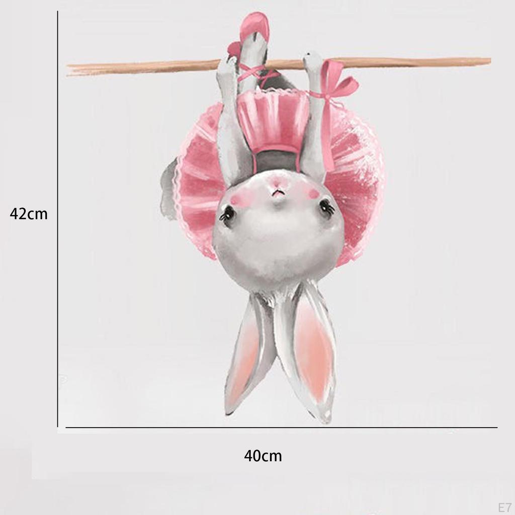 Králičí samolepky na zeď Pozadí Domácí dekorace Samolepky se zajíčky pro TV pozadí Maloobchod