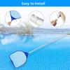 Swimming Pool Leaf Rake Swimming Pool Net Pool Skimmer Net Swimming Pool Cleaning Net Pool Accessories For Tub Spa Pond