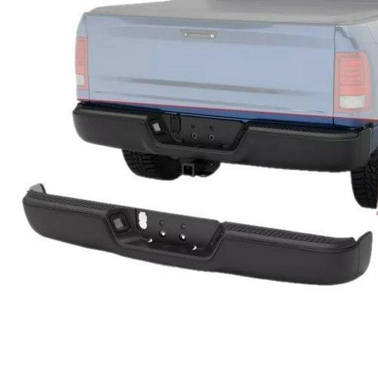 2009-2018 Dodge RAM Rear Bumper (Single Row, No Holes) CH1103117