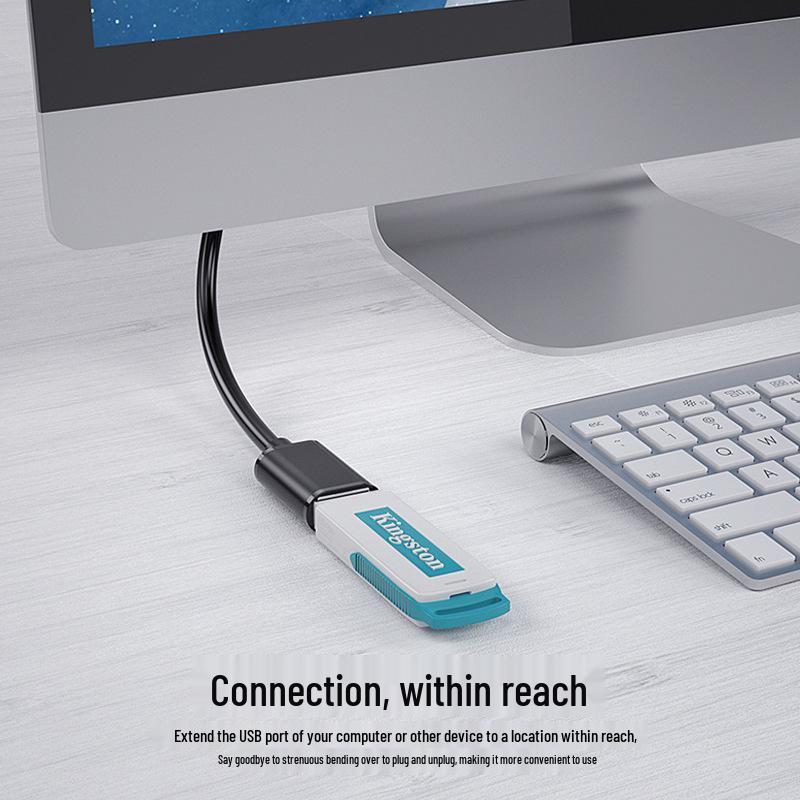 USB 3.0 Extension Cable for Computer Connection (Available in 1m, 2m, 3m) - Ideal for Keyboard, Mouse, and U Disk.