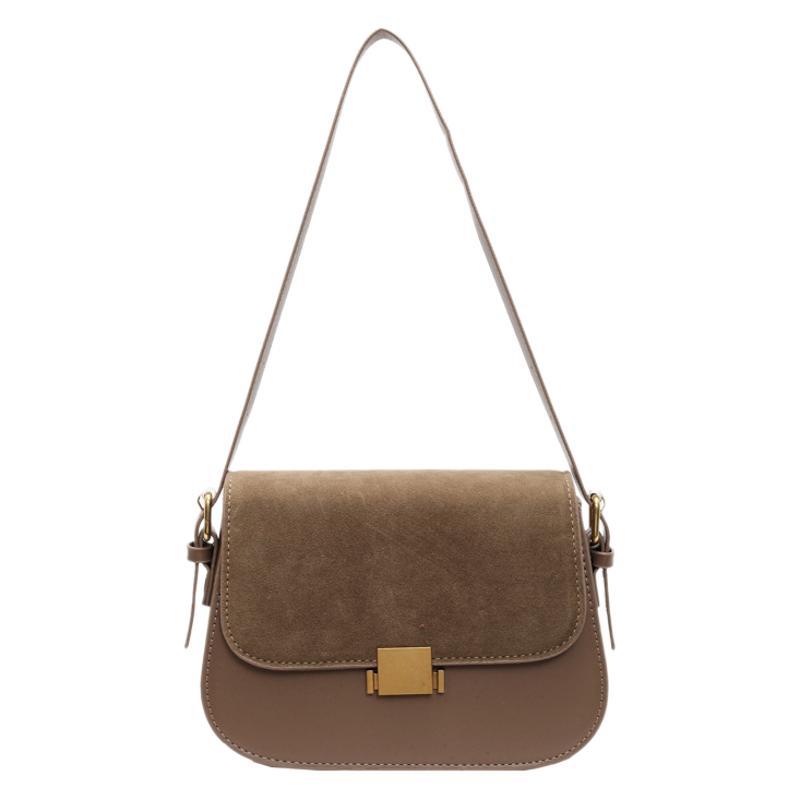 New Popular Bag Women 2025 New Retro Fashion High-end Single Shoulder Underarm Bag Red Crossbody Small Square Bag