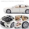 Toyota Lexus LS500H Limousine Simulation Diecast & Toy Vehicles Sounds & Light Pull Back Car 1:32 Alloy Model Gifts For Children