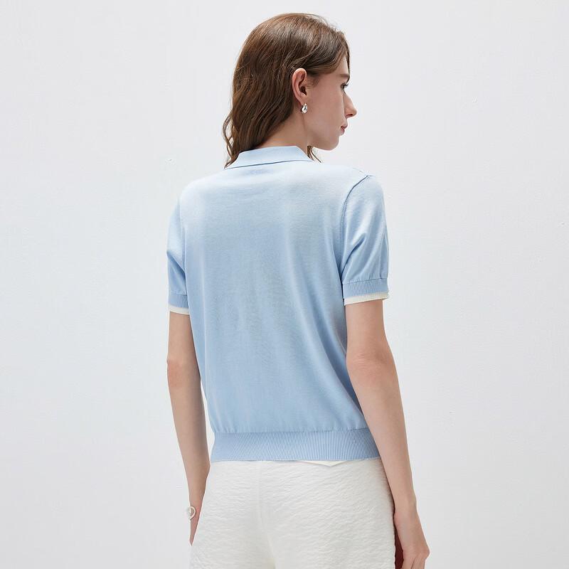 Komom Boca Women's Short Sleeve Knit Top