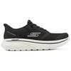 Skechers GO WALK Men Supportive Low Top Walking Shoes Black White 217084-BKW