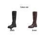 Rapid Delivery: 2025 Women's Retro Hidden Heel Western Motorcycle Boots