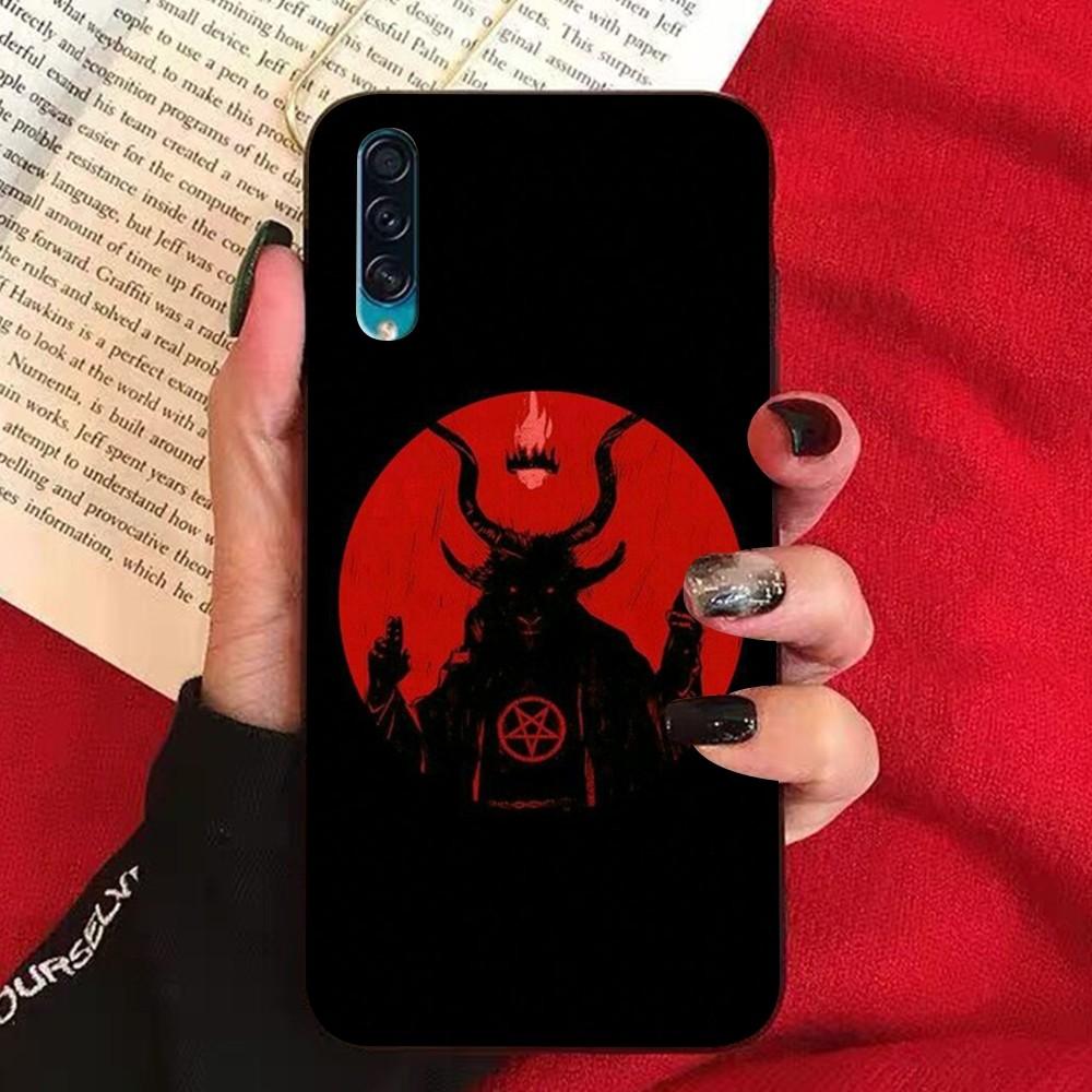 Devil Satan Phone Case For Samsung A 10 11 12 13 20 21 22 30 31 32 40 51 52 53 70 71 72 73 91 13 Shell