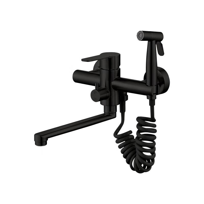 TLXT Wall-Mounted Hot & Cold Kitchen Faucet