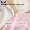 Mao Ren Girls' 7A Anti-bacterial Cotton Boxer Briefs with Silk Crotch