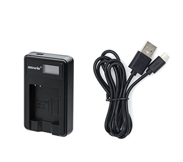 

Newly released digital camera USB fast charger for Sony batteries with LCD screen that shows battery level [WASHODO] NP-BK1 [517-0042-01] (Set A)