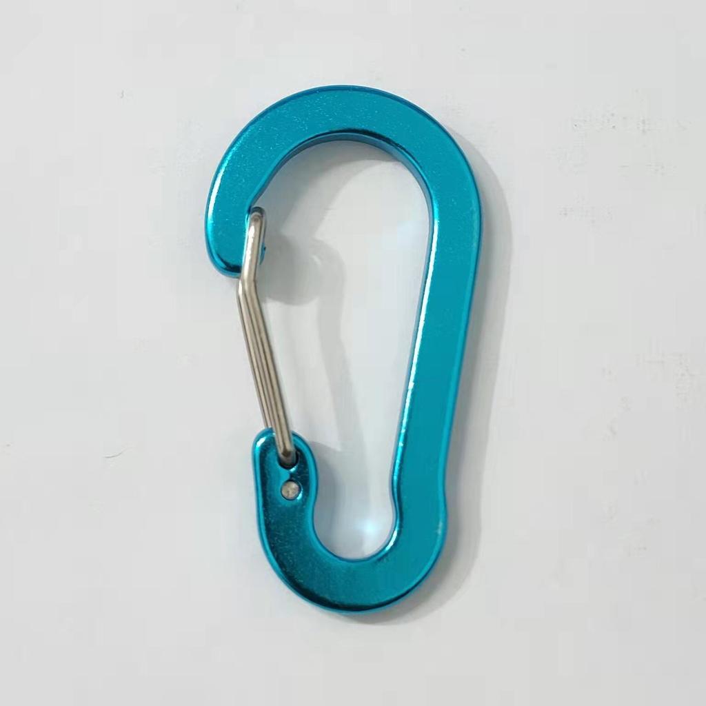 Gourd-Shaped Aluminum Alloy Carabiner Snap Hook for Outdoor Camping