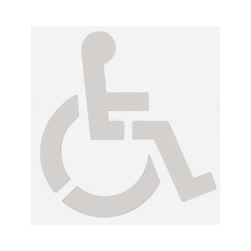 

Handicap Parking Stencil Folding Garage Marker Silicone Flexible Template Reusable Parking Lot Stencil Easy to Use 1