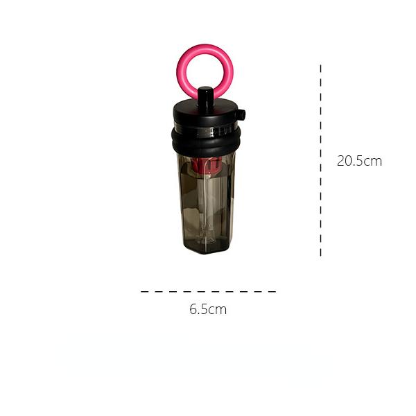 Portable Water Bottle Tea Strainers High Temperature Resistant Bottles with Straw