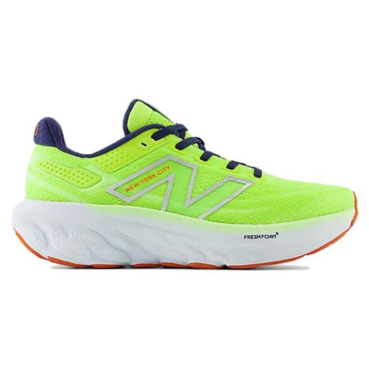 New Balance  Fresh Foam X 1080v13 TCS NYC Marathon - Thirty Watt Women Sneakers Green Bleached-Lime-Glow Navy W1080Y13