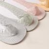 Women's Lace Invisible Stockings Spring/Summer Ultra-Thin Shallow Cut Breathable Silicone Lace Boat Socks Short Socks