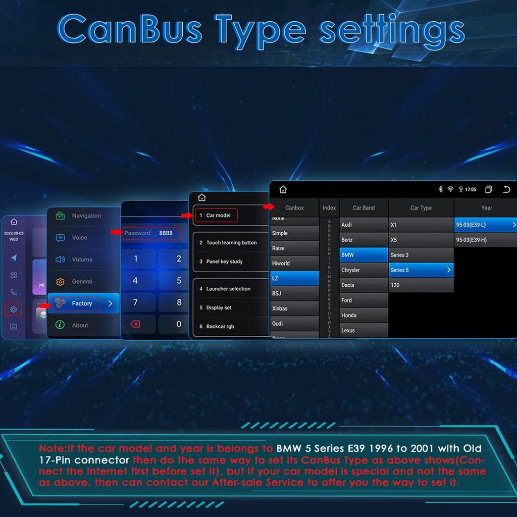 Hizpo Intelligent 8GB 128GB AI Voice 2 Din Android Auto Radio for BMW 5 E39 1995 - 2003 E53 X5 M5 Carplay 4G Net Car Multimedia GPS 2din Autoradio