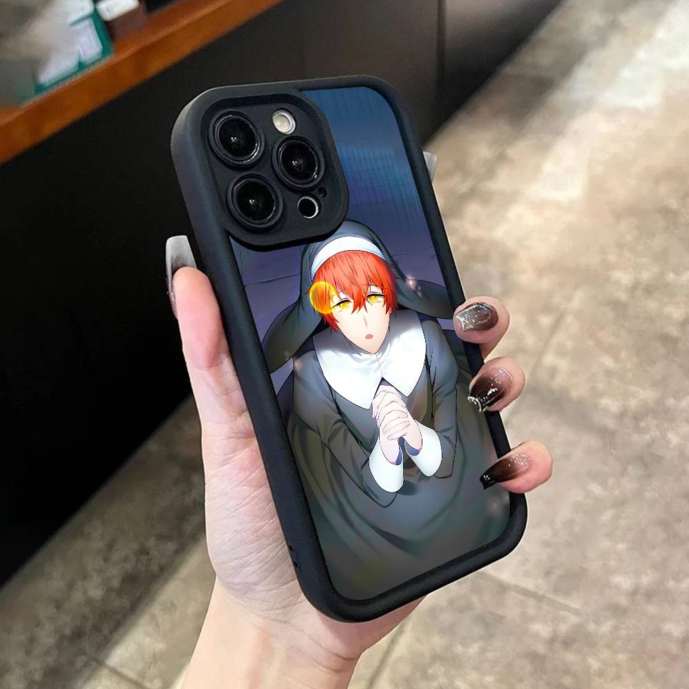 M-Mystic M-Messenger 707 Phone Case For iPhone 17,16,15,14,13,12,11,Pro,Max,Plus,X,XS,SE4,E,Mini Black Thickened Border Case