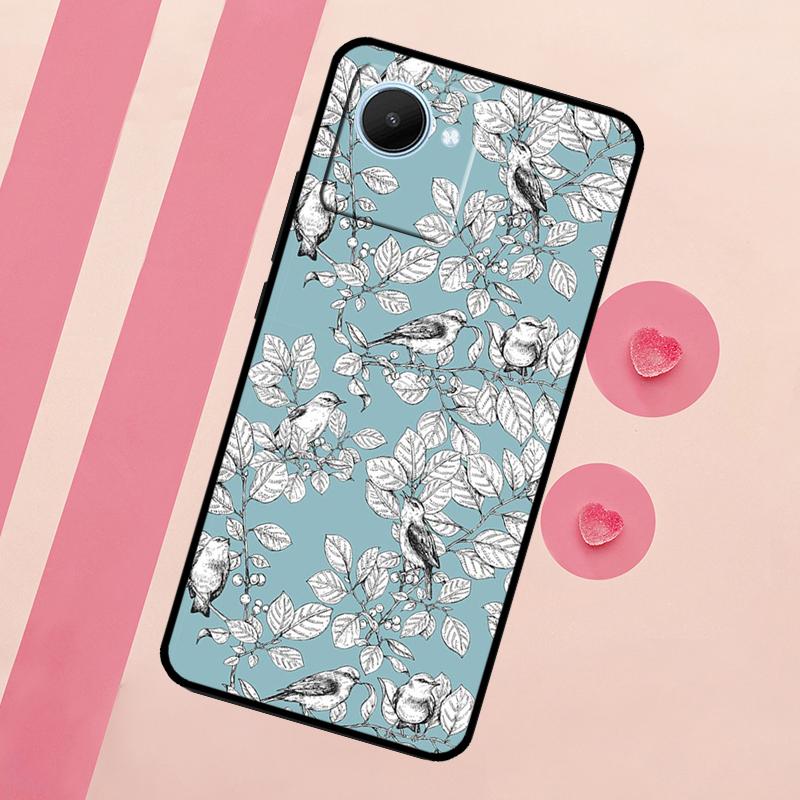 Birds Flock For Realme 15 Pro 10 11 12 13 14 Pro Plus GT7 C67 C65 C63 C61 C55 C53 C51 C35 C71 C75 Case