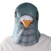 Latex Pigeon Mask Peace Dove Animal Head Party Bar COS Model Performs Prank