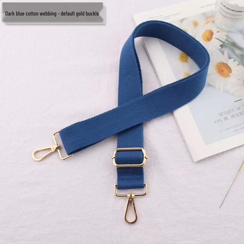 Crossbody Casual Solid Color Cotton Handbag with Adjustable Back Support Straps