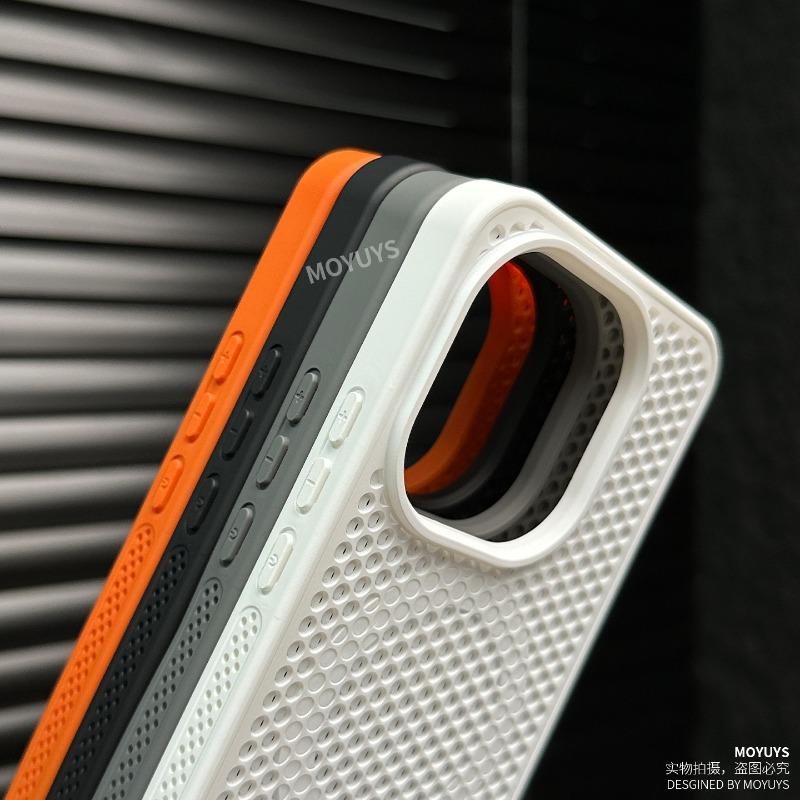 Case For Vivo iQOO 15 13 iQOO Z10 Turbo Case Magnetic For MagSafe Honeycomb Heat Dissipation Silicone Cover Non-Slip Bumper