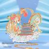 Ancient-Style Dunhuang Panda Metal Bookmark: Cultural Gift for Students, Teachers, and Museum Enthusiasts